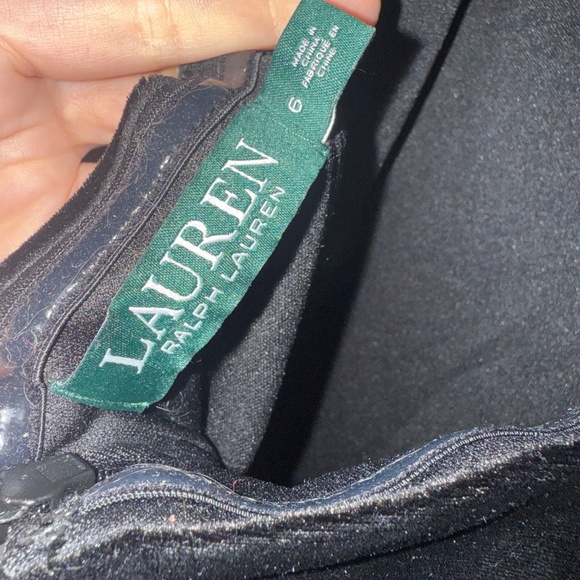 Ralph Lauren velvet halter dress - Picture 3 of 4